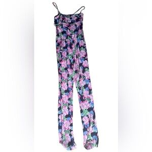 Abercrombie Kids Girls Floral Jumpsuit Romper Size 13/14